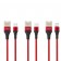 USB cable XO Type-C (NB118) weave usb красный
