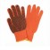Перчатки рабочие оранжевые х/б (AB-004)