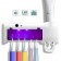 Диспенсер для зубной пасты и щеток авто Multi-function Toothbrush sterilizer JX008 (W79) (60)