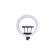 Кільцева LED лампа SLP-G63 (3 кріп.тел.) (пульт) 220V (55см)!