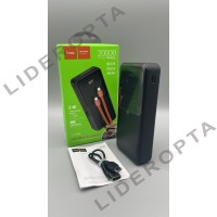 Power bank HOCO J119A Sharp charger 22.5W+PD20 with digital display and cable (20000mAh)