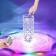 Настольная лампа ночник Роза с пультом RGB Crystal Rose. Проекционный светильник-торшер Rose Diamond Table Lamp кристалл кристалл