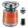 Электробритва VGR 3 в 1 V-391 ORANGE, 3 насадки, IPX7, LED
