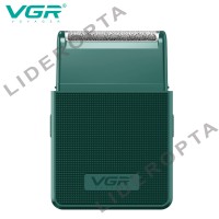 Электробритва VGR V-376 GREEN шейвер, выдвижной триммер