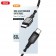 USB cable XO Type-C to Type-C (NB-Q180B) 60W/1M чорний