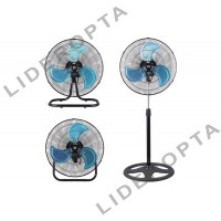 Вентилятор 3в1 Напольный,настольный и настенный,3 скорости Alfarid Fan 18" Stand Fan