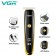 Машинка (триммер) для стрижки волос VGR V-966 GOLD, Professional, 3 насадки, LED Display