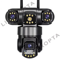 Камера на 3 линзы работающая через Wi Fi v380 