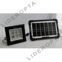 Прожектор аккумуляторный с солнечною панелью CL 7355