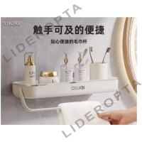 Органайзер в ванную Полка+вешалка TOWEL BAR