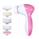 Масажер для обличчя Beauty Care Massager AE-8782 5 in 1 Білий/рожевий