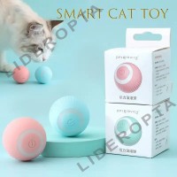 Мячик Умные игрушки для кошек, автоматический вращающийся шар PVC pet ball