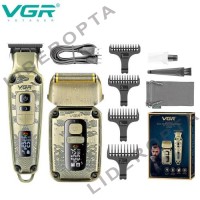 Комплект VGR 2 в 1 V-641 триммер и шейвер