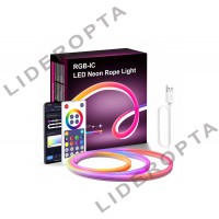 Шланг LED (SFK-11) 5м APP Bluetooth (USB) 