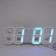 Електронний настільний LED годинник з будильником та термометром VST LY 1089 Синій