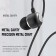 H.F. XO EP25 Type-c earphone чорний