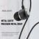 H.F. XO EP25 Type-c earphone черный