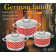 Набір каструль для кухні German Family GF-2036 (6 предметів)