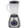 Мощный блендер измельчитель со стеклянной чашей Domotec MS-6610 на 1000 Вт Silver (2 в 1 с кофемолкой)