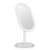 Зеркало овальное с LED подсветкой для макияжа (Белый) (W-37)